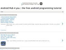 Tablet Screenshot of androidhub4you.com